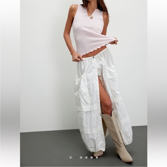 FREE PEOPLE ELOISE MAXI SKIRT SIZE XS MSRP $98.00 NWOT - Picture 1 of 9